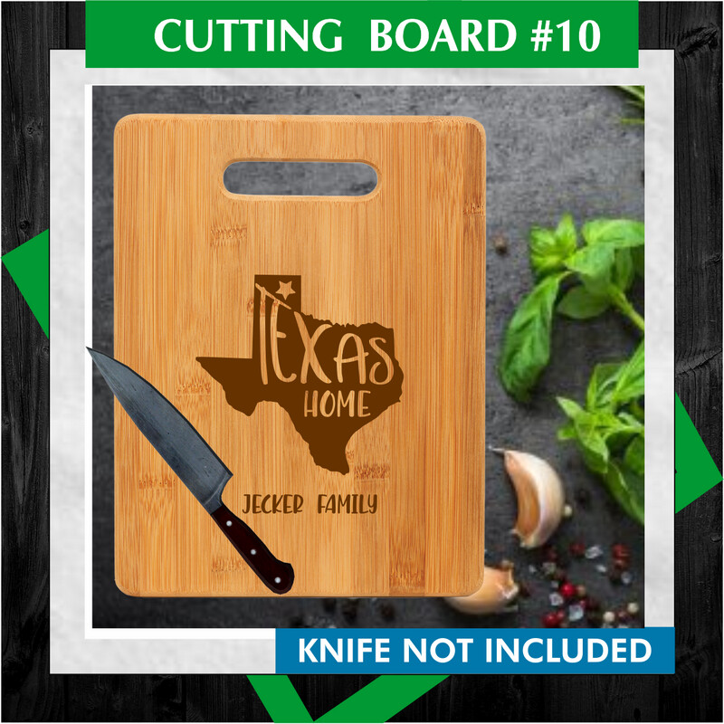 CUTTING BOARD #10 (TX HOME)