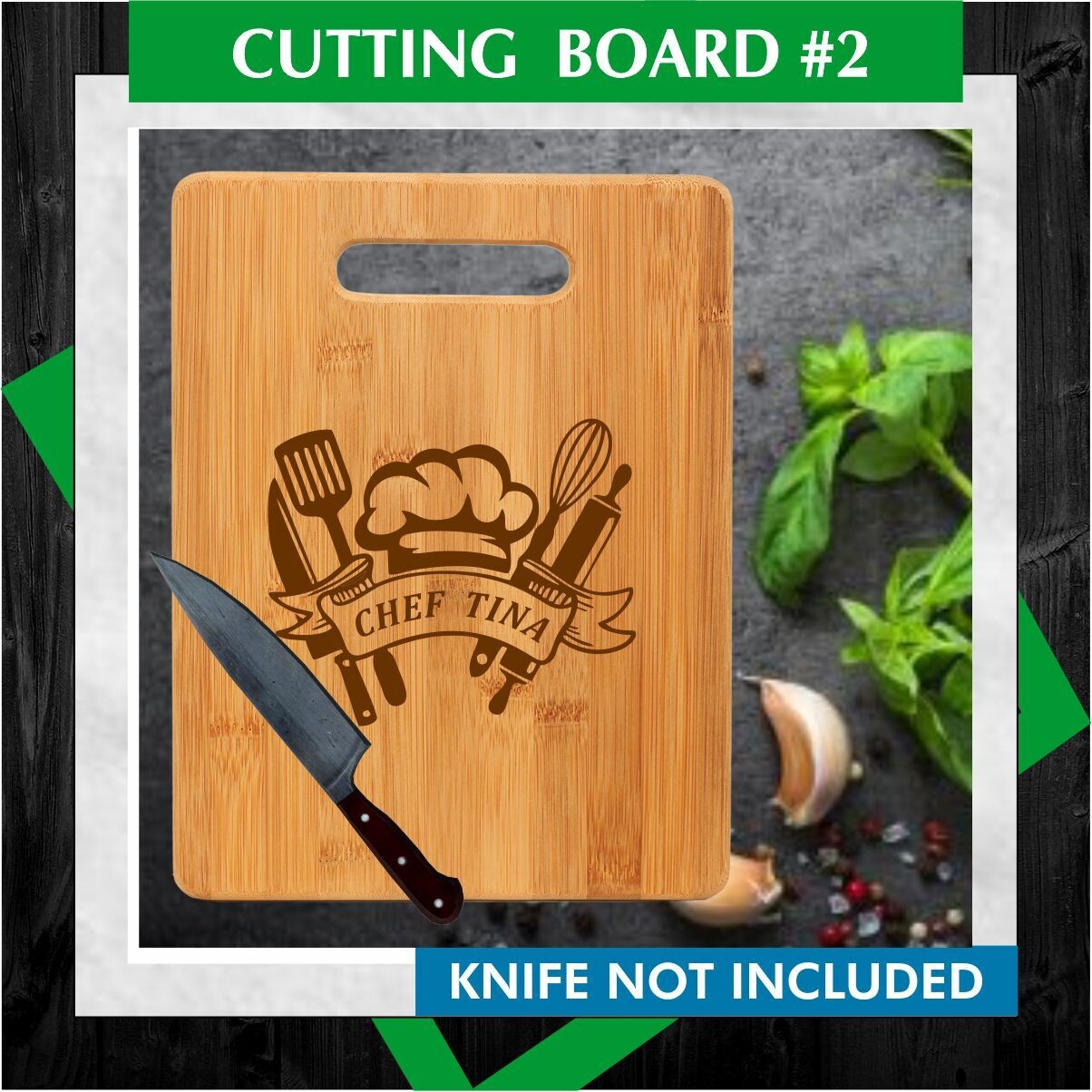 CUTTING BOARD #2 (CHEF)