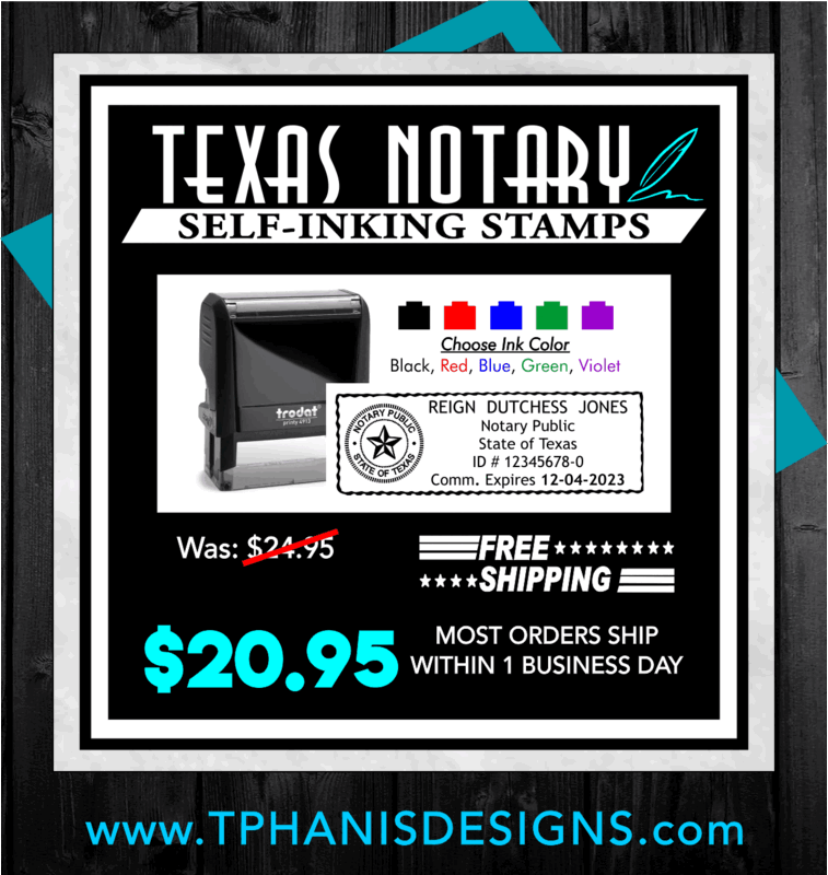TEXAS NOTARY STAMP