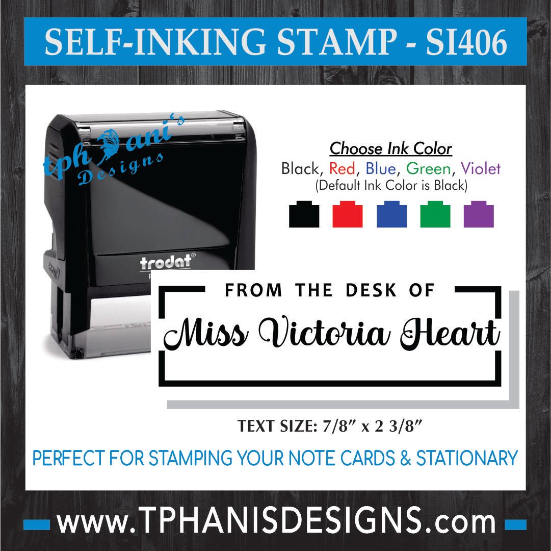 SELF-INKING STAMP - SI406