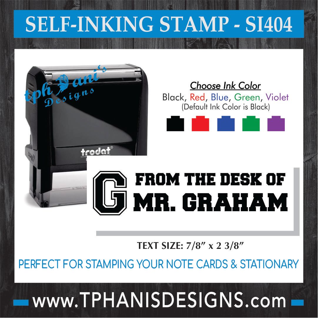 SELF-INKING STAMP - SI404