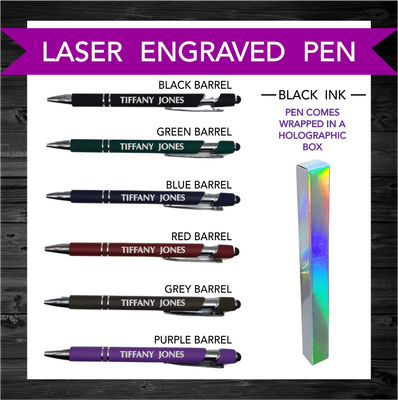 LASERABLE ALUMINUM ENGRAVED PEN