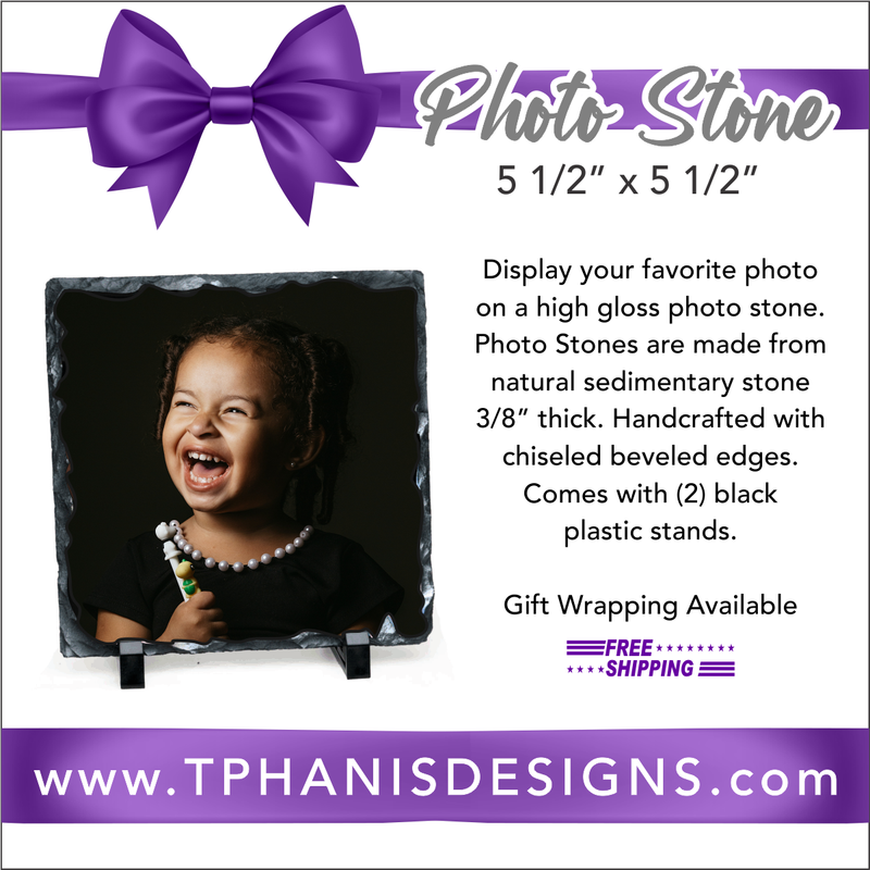 MOTHER&#39;S DAY PHOTO STONE 5 1/2&quot; x 5 1/2&quot;