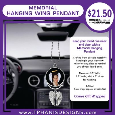 HANGING WINGS PENDANT