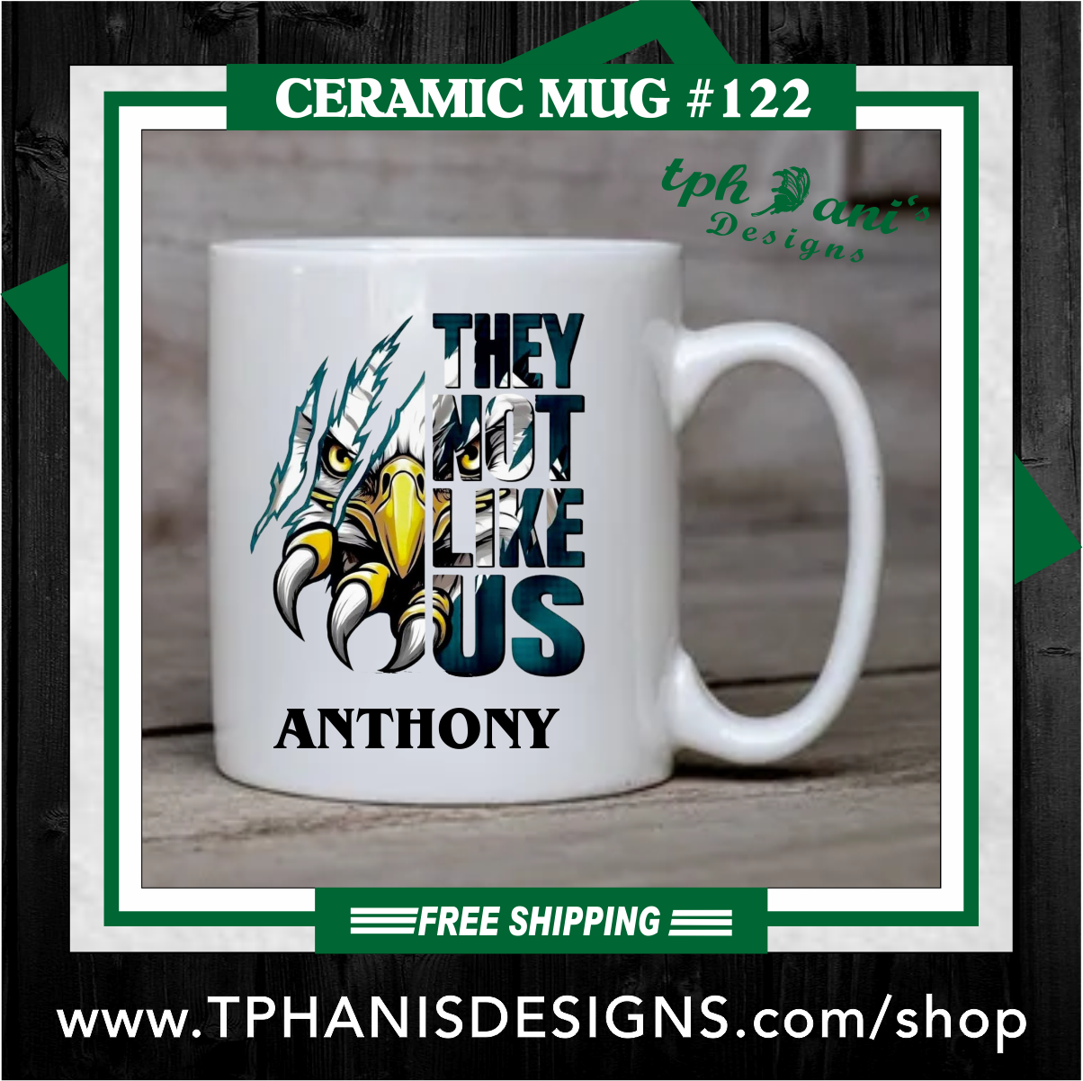 Ceramic Mug - EAGLE NOT LIKE US