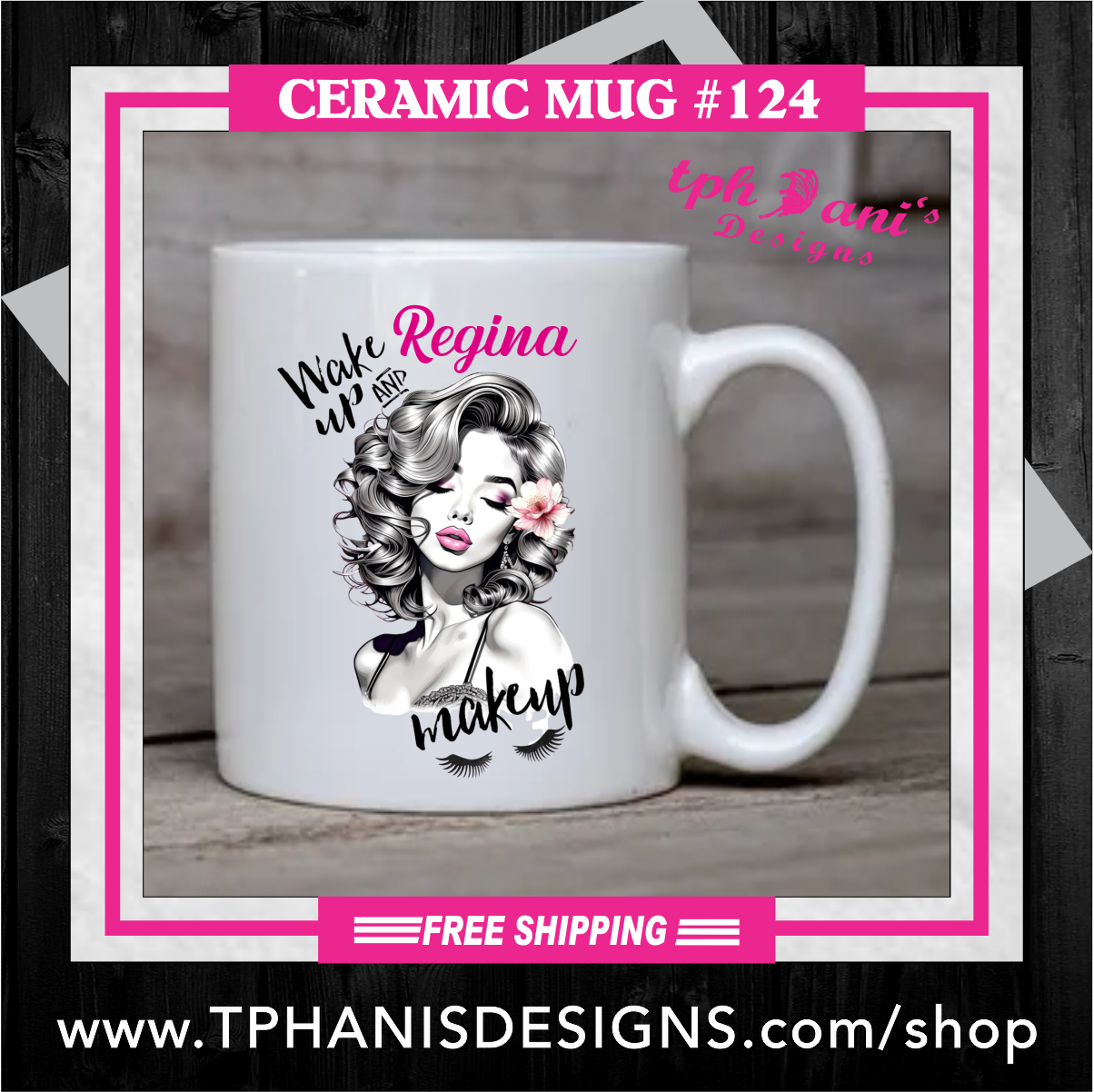 Ceramic Mug - WAKE UP