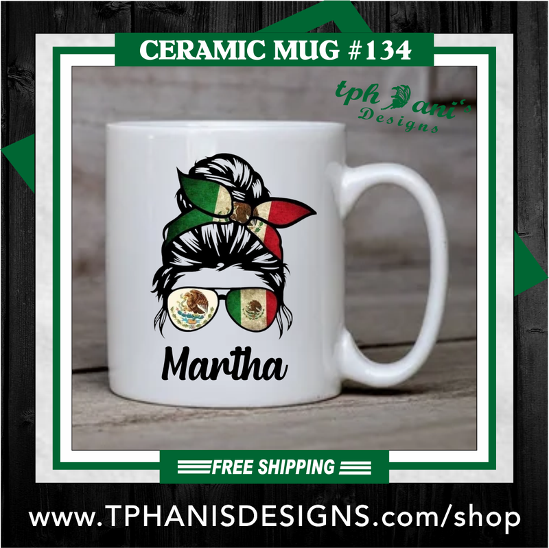 Ceramic Mug - MEXICAN WOMAN