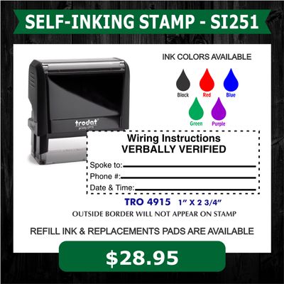 TITLE COMPANY STAMP - SI251