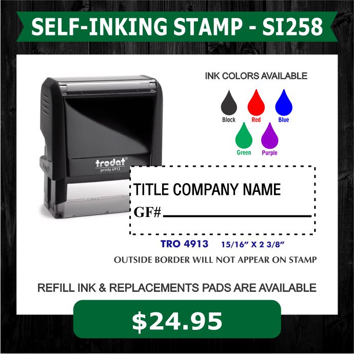 TITLE COMPANY STAMP - SI258