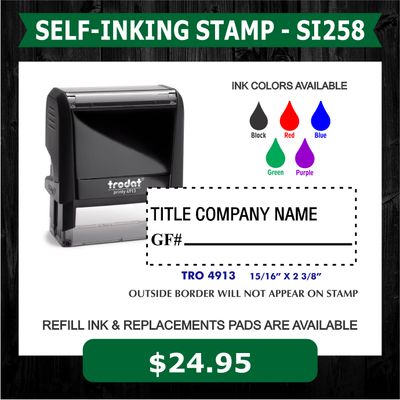 TITLE COMPANY STAMP - SI258