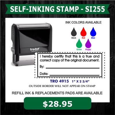 TITLE COMPANY STAMP - SI255