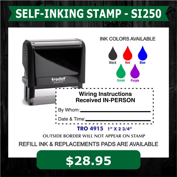 TITLE COMPANY STAMP - SI250