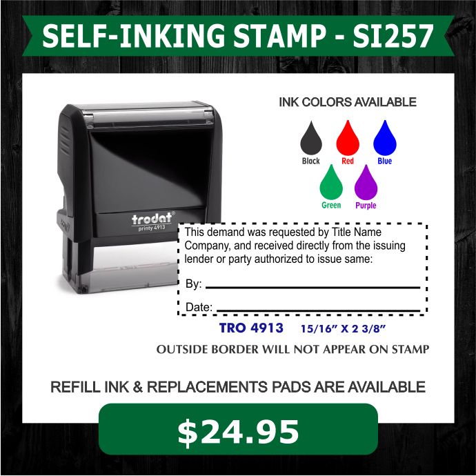 TITLE COMPANY STAMP - SI257