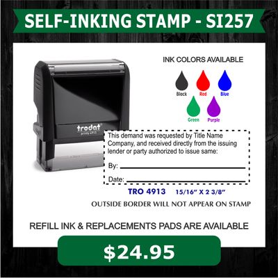 TITLE COMPANY STAMP - SI257