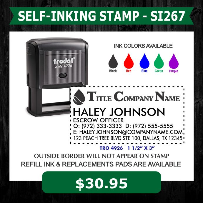 TITLE COMPANY STAMP - SI267