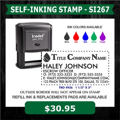 TITLE COMPANY STAMP - SI267
