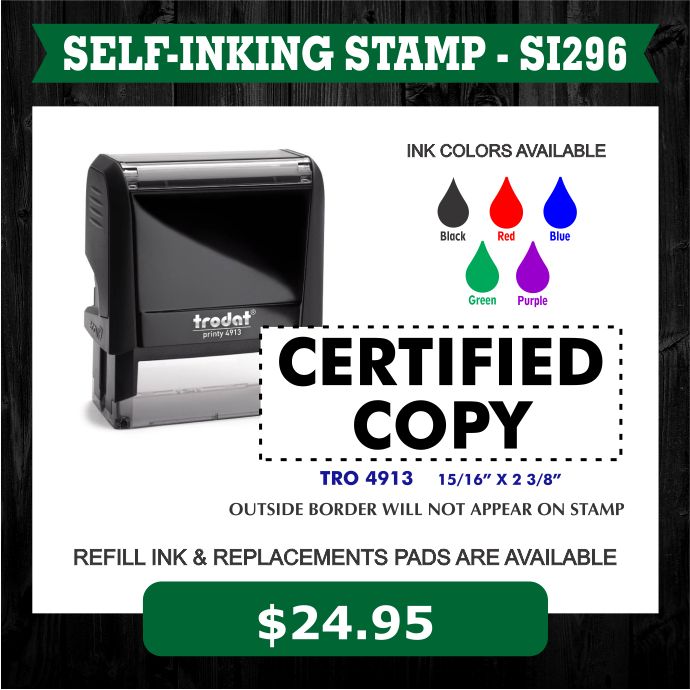 TITLE COMPANY STAMP - SI296