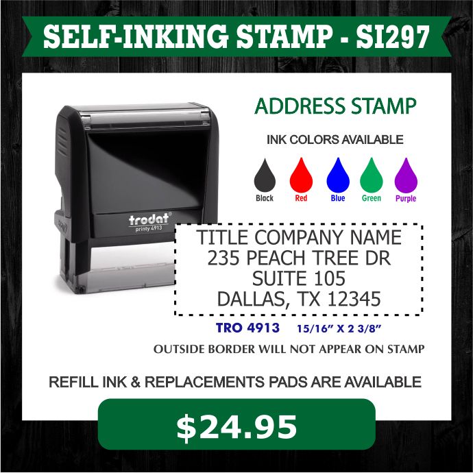 TITLE COMPANY STAMP - SI297