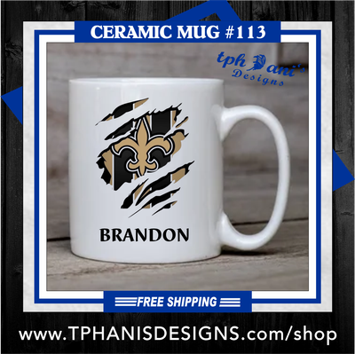 Ceramic Mug - SAINT CLAW