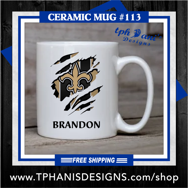 Ceramic Mug - SAINT CLAW