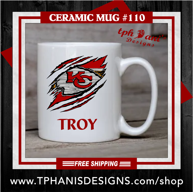Ceramic Mug - KC CLAW