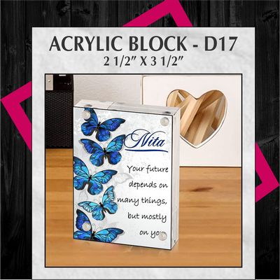 ACRYLIC BLOCK - D17