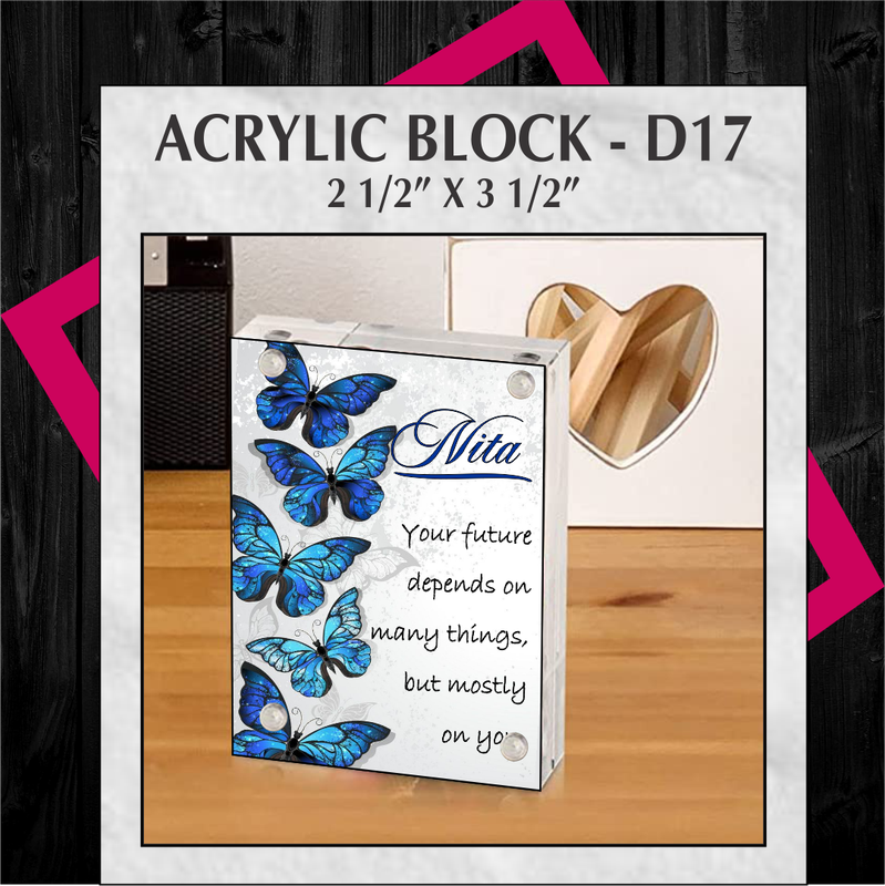 ACRYLIC BLOCK - D17