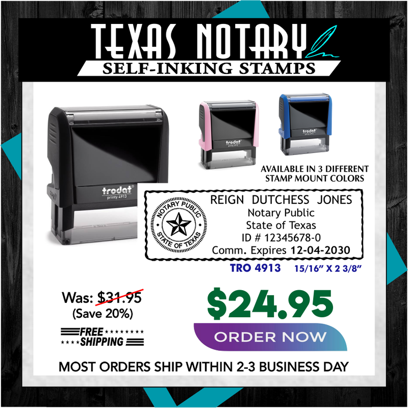 TEXAS NOTARY STAMP