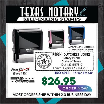TEXAS NOTARY STAMP