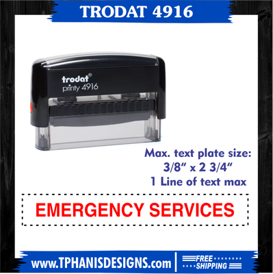 TRODAT 4916 SELF-INKING STAMP