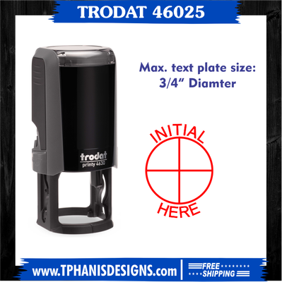 TRODAT 46025 SELF-INKING STAMP