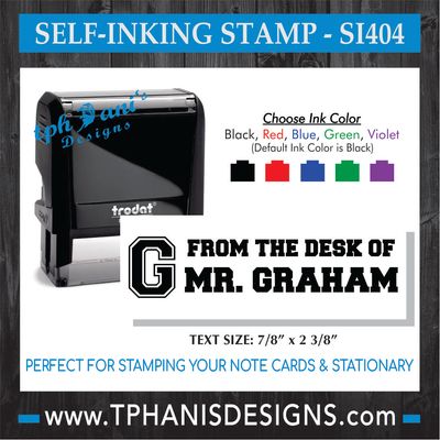 SELF-INKING STAMP - SI404