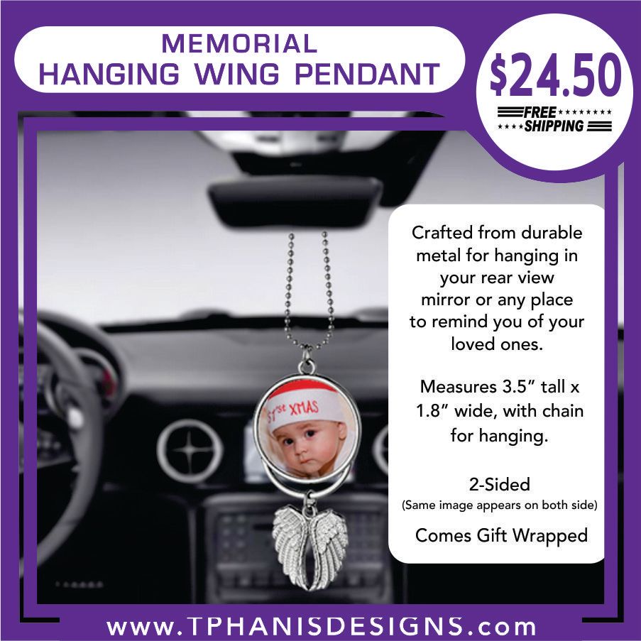 HANGING WINGS PENDANT