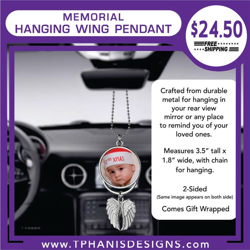 HANGING WINGS PENDANT