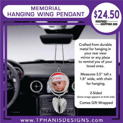HANGING WINGS PENDANT