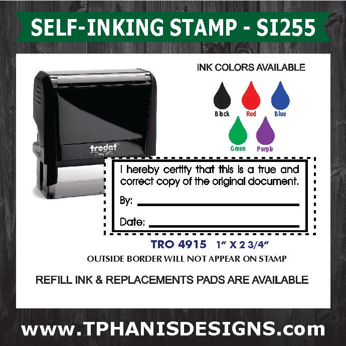 TITLE COMPANY STAMP - SI255