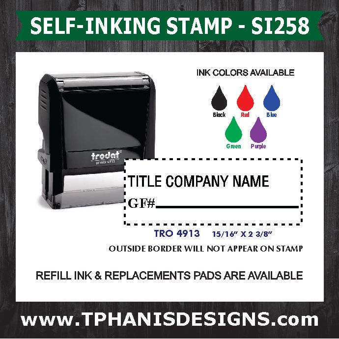 TITLE COMPANY STAMP - SI258