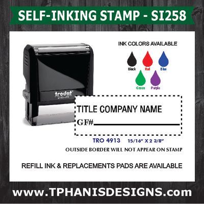 TITLE COMPANY STAMP - SI258