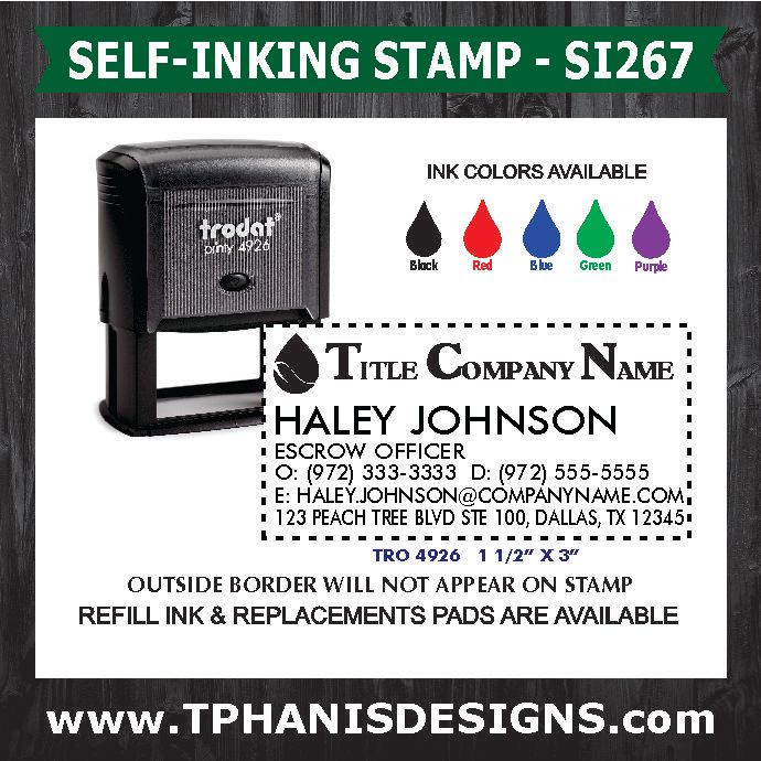 TITLE COMPANY STAMP - SI267