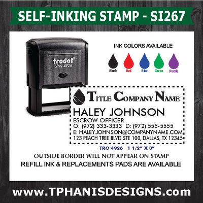 TITLE COMPANY STAMP - SI267