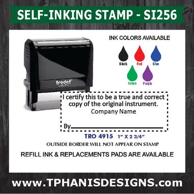 TITLE COMPANY STAMP - SI256