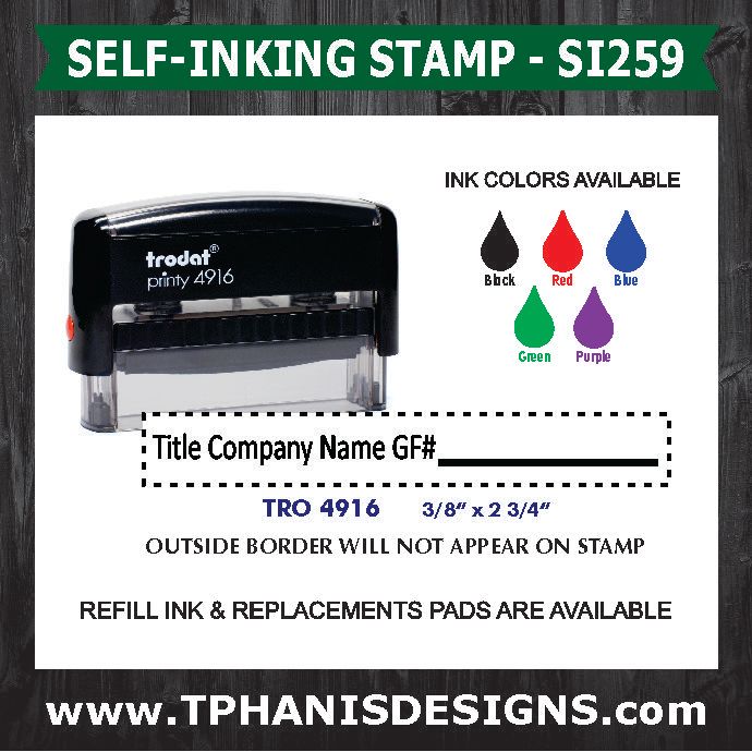 TITLE COMPANY STAMP - SI259