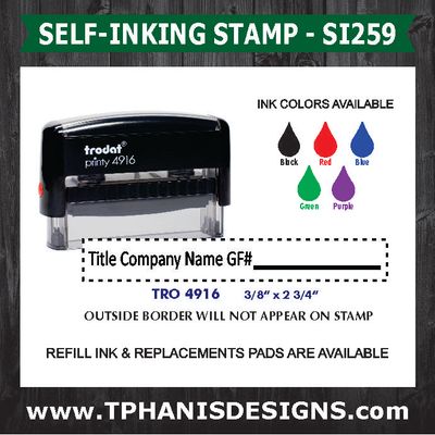 TITLE COMPANY STAMP - SI259