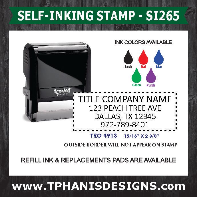 TITLE COMPANY STAMP - SI265