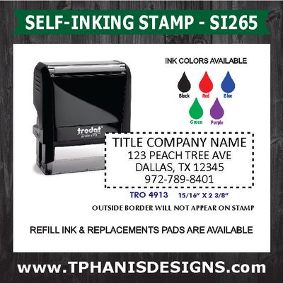 TITLE COMPANY STAMP - SI265