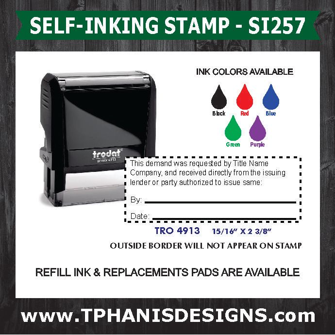 TITLE COMPANY STAMP - SI257
