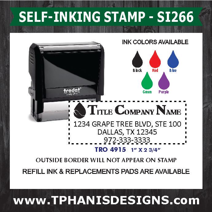 TITLE COMPANY STAMP - SI266