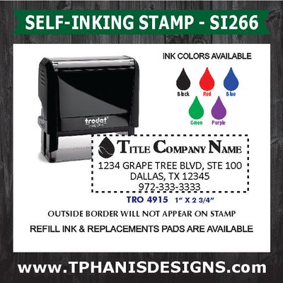 TITLE COMPANY STAMP - SI266