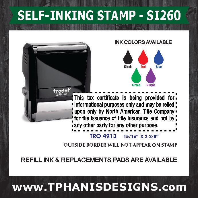 TITLE COMPANY STAMP - SI260