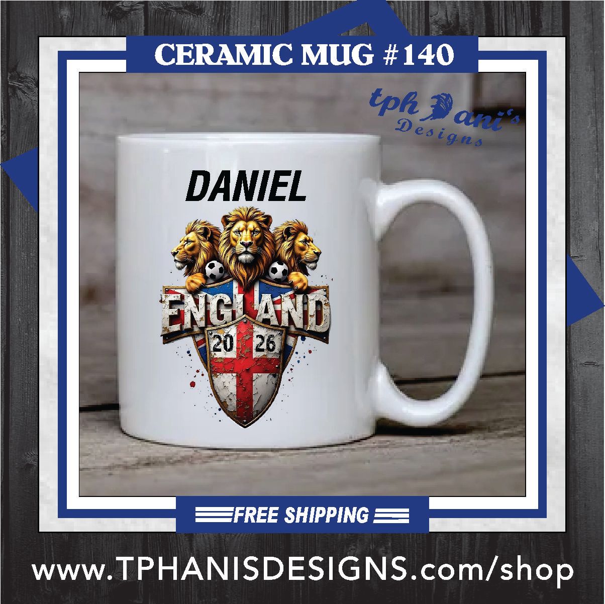 Ceramic Mug - ENGLAND